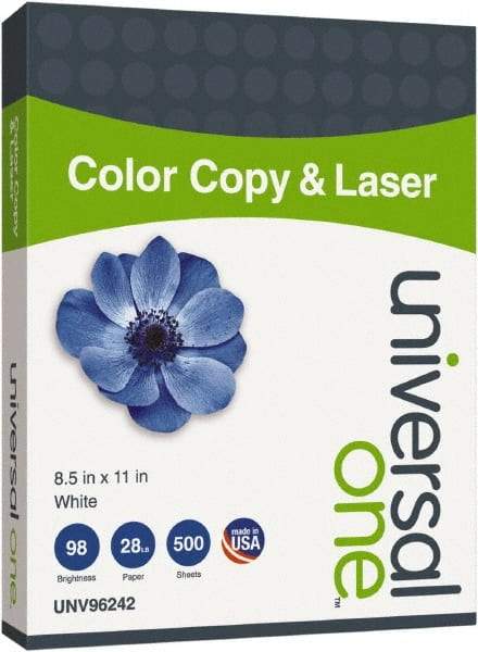 Universal One - 8-1/2" x 11" White Copy Paper - Use with Laser Printers, Copiers - Strong Tooling