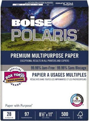 Boise - 8-1/2" x 11" White Copy Paper - Use with Laser Printers, Copiers, Inkjet Printers - Strong Tooling