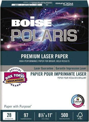 Boise - 8-1/2" x 11" White Copy Paper - Use with Copiers, Laser Printers - Strong Tooling