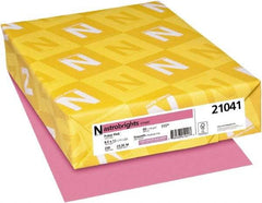 Neenah Paper - 8-1/2" x 11" Pulsar Pink Colored Copy Paper - Use with Laser Printers, Copiers, Inkjet Printers - Strong Tooling