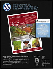 Hewlett-Packard - 8-1/2" x 11" White Brochure Paper - Use with Laser Printers - Strong Tooling