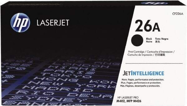 Hewlett-Packard - Black Toner Cartridge - Use with HP LaserJet Pro M402dn, M402dw, M402n, MFP M426fdn, M426fdw - Strong Tooling