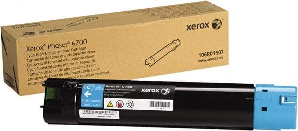 Xerox - Cyan Ink Cartridge - Use with Xerox Phaser 6700 - Strong Tooling