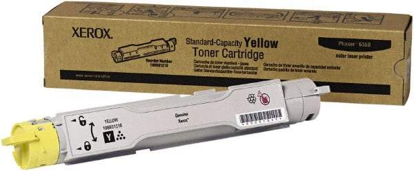 Xerox - Yellow Toner Cartridge - Use with Xerox Phaser 6360 - Strong Tooling