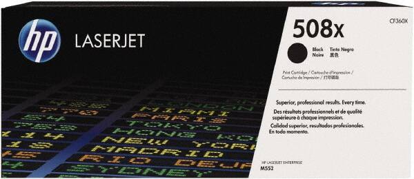 Hewlett-Packard - Black Toner Cartridge - Use with HP Color LaserJet M553 - Strong Tooling