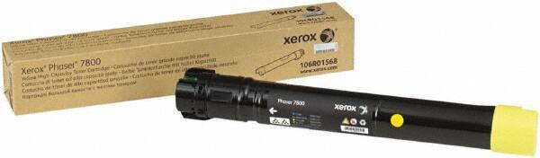 Xerox - Yellow Toner Cartridge - Use with Xerox Phaser 7800 - Strong Tooling