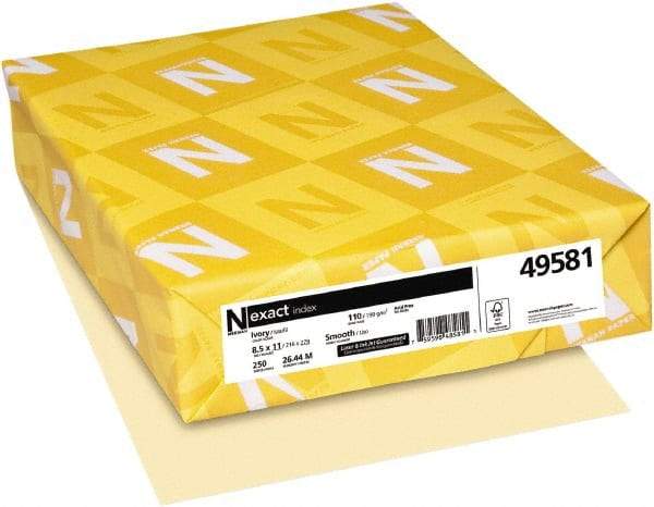 Neenah Paper - 8-1/2" x 11" Ivory Copy Paper - Use with Laser Printers, Copiers, Inkjet Printers - Strong Tooling