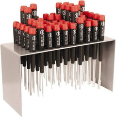 Wiha - 50 Piece Hex, Nut Driver, Pentalobe, Phillips, Slotted & Torx Screwdriver Set - Bit Sizes: Philips #000 to #1, Comes in Metal - Strong Tooling