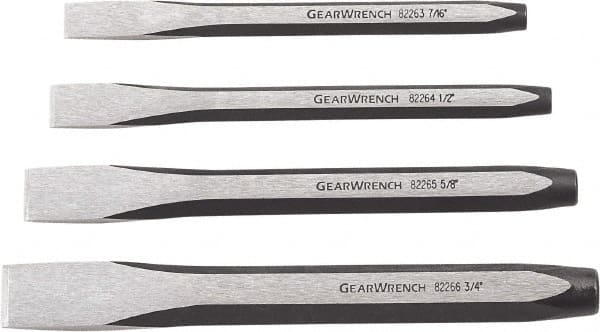 GearWrench - 5 Piece, 1/8 to 5/16", Pin Punch Set - Strong Tooling