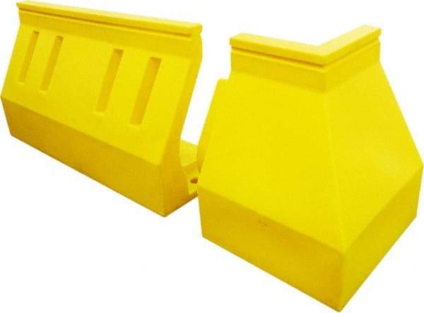 UltraTech - 2-1/2' Long x 2-1/2' Wide x 36" High, Spill Containment Wall - Compatible with Berm - Strong Tooling