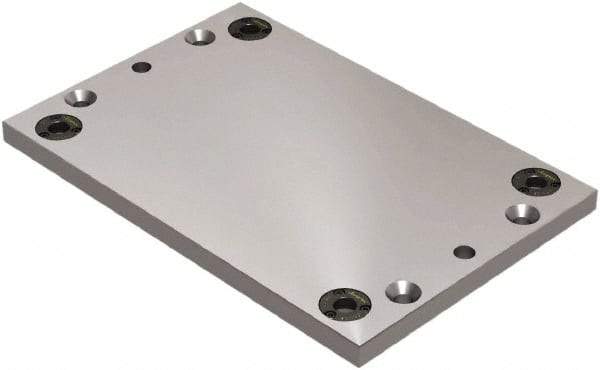 Jergens - 375mm Long x 250mm Wide Steel Fixture Plate - 20mm Plate Thickness - Strong Tooling