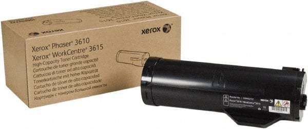 Xerox - Black Toner Cartridge - Use with Xerox Phaser 3610, WorkCentre 3615 - Strong Tooling