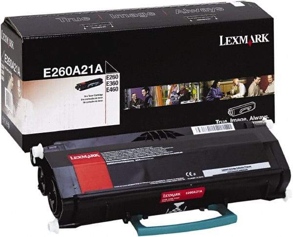 Lexmark - Black Toner Cartridge - Use with Lexmark E260, E360, E460 - Strong Tooling