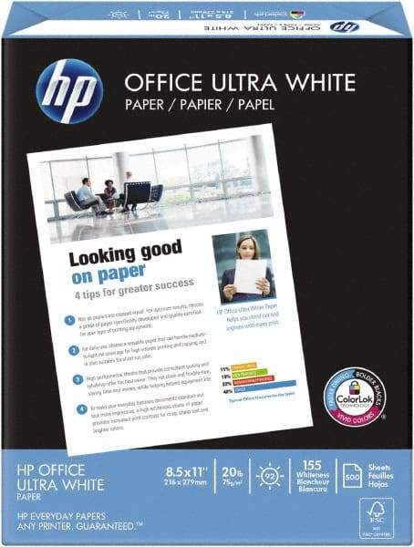 Hewlett-Packard - 8-1/2" x 11" White Copy Paper - Use with HP LaserJet 5000, 5100 produces 10,000 pages. - Strong Tooling