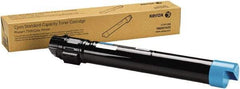 Xerox - Cyan Toner Cartridge - Use with Xerox Phaser 7500 - Strong Tooling