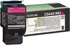 Lexmark - Magenta Toner Cartridge - Use with Lexmark C544dn, C544dtn, C544dw, C544n, X544dn, X544dtn, X544dw, X544n - Strong Tooling