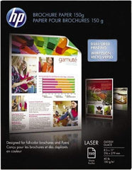 Hewlett-Packard - 8-1/2" x 11" White Brochure Paper - Use with Laser Printers - Strong Tooling