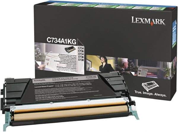 Lexmark - Black Toner Cartridge - Use with Lexmark X746, X748 - Strong Tooling