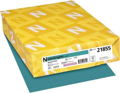 Neenah Paper - 8-1/2" x 11" Terrestrial Teal Colored Copy Paper - Use with Inkjet Printers, Laser Printers, Copiers - Strong Tooling