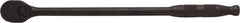 Proto - 3/8" Drive Pear Head Ratchet - Black Oxide Finish, 13" OAL, 90 Gear Teeth, Long Arm Handle, Reversible Head - Strong Tooling