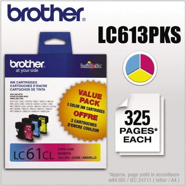 Brother - Ink Cartridge - Use with Brother DCP-J140W, 165C, 375CW, 385C, 395CN, 585CW, MFC-250C, 255CW, 290C, 295CN, 490CW, 495CW, J615W, 775CW, 790CW, 795CW, 990CW - Strong Tooling