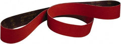 3M - 3" Wide x 132" OAL, 60 Grit, Ceramic Abrasive Belt - Ceramic, Medium, Coated, Series 947A - Strong Tooling