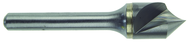 3/4" Size-3/8 Shank-120°-Carbide Single Flute Countersink - Strong Tooling