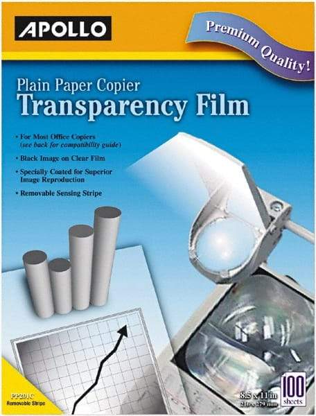 Apollo - Transparency Films & Sleeves Audio Visual Conference Accessory Type: Transparency Sleeves For Use With: Plain Paper Copiers - Strong Tooling