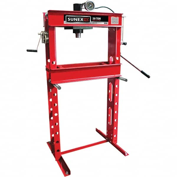 Sunex Tools - 30 Ton Manual Shop Press - 9-1/2 Inch Stroke - Strong Tooling