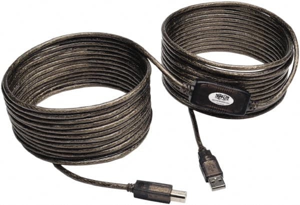 Tripp-Lite - 36' Long, USB A/B Computer Cable - Beige, Male x Male - Strong Tooling