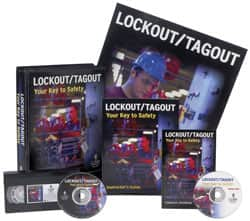 NMC - Lockout, Tagout Your Key To Safety, Multimedia Training Kit - 20 Minute Run Time DVD, English - Strong Tooling