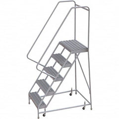 TRI-ARC - Rolling & Wall Mounted Ladders & Platforms Type: Rolling Warehouse Ladder Style: Rolling Safety Ladder - Strong Tooling