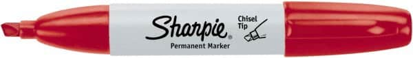 Sharpie - Red Permanent Marker - Chisel Tip, AP Nontoxic Ink - Strong Tooling