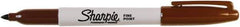 Sharpie - Brown Permanent Marker - Fine Tip, AP Nontoxic Ink - Strong Tooling