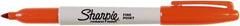 Sharpie - Orange Permanent Marker - Fine Tip, AP Nontoxic Ink - Strong Tooling