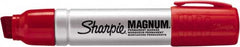 Sharpie - Red Permanent Marker - Chisel Tip, Alcohol Base Ink - Strong Tooling