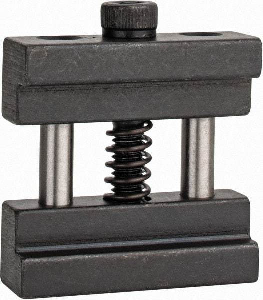 Interstate - 1 Piece Vise Work Stop - Steel, 1.42" Wide - Strong Tooling