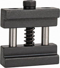 Interstate - 1 Piece Vise Work Stop - Steel, 1.42" Wide - Strong Tooling