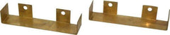 Value Collection - 4, 5 & 6" Jaw Width, Brass, Vise Jaw Cap - Compatible with 4, 5 & 6" Vises - Strong Tooling