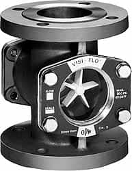 OPW Engineered Systems - 2 Inch, Stainless Steel, Visi-Flo Sight Flow Indicator - 150 Max psi, 7 Inch Overall Length - Strong Tooling