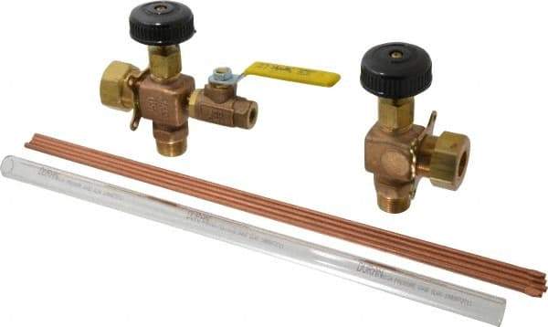 Conbraco - 400 psi Working Pressure, 250 Max psi, Bronze Liquid Level Gage Glass - 400°F Max Operating Temp, 3/4 Inch Thread, PTFE Seal - Strong Tooling