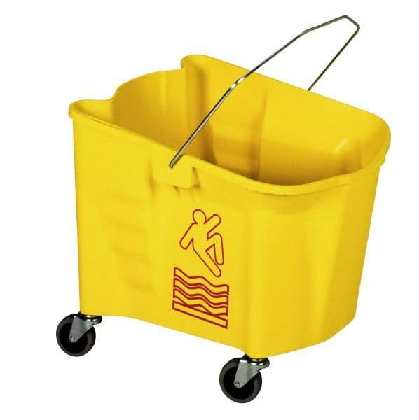 Continental - 26 Qt Plastic Bucket - Yellow - Strong Tooling