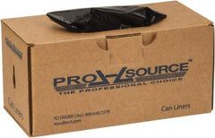 PRO-SOURCE - 1.35 mil Thick, Heavy-Duty Trash Bags - 33" Wide x 40" High, Black - Strong Tooling