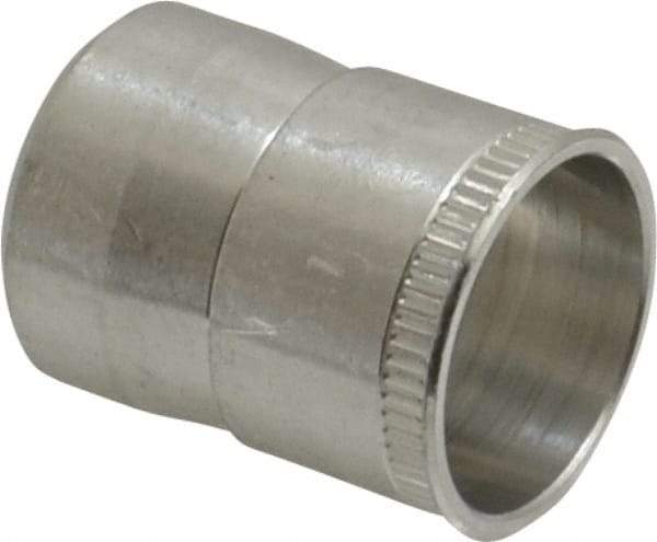 RivetKing - 3/8-16 UNC, Uncoated, Aluminum Knurled Rivet Nut Inserts - 0.594" to 0.599" Grip, 9/16" Drill Size - Strong Tooling