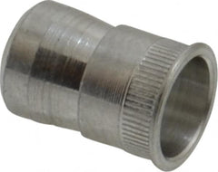 RivetKing - #8-32 UNC, Uncoated, Aluminum Knurled Rivet Nut Inserts - 0.266" to 0.271" Grip, 1/4" Drill Size - Strong Tooling