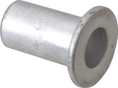 RivetKing - 5/16-18, 0.03 to 0.125" Grip, Aluminum Standard Rivet Nut - Uncoated, Drill Size Letter Z, Round Head - Strong Tooling