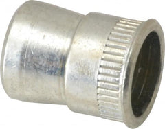 RivetKing - #10-24 UNC, Zinc-Plated, Steel Knurled Rivet Nut Inserts - 0.297" to 0.302" Grip, 9/32" Drill Size - Strong Tooling