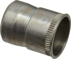 RivetKing - 3/8-16 UNC, Zinc-Plated, Steel Knurled Rivet Nut Inserts - 0.594" to 0.599" Grip, 9/16" Drill Size - Strong Tooling