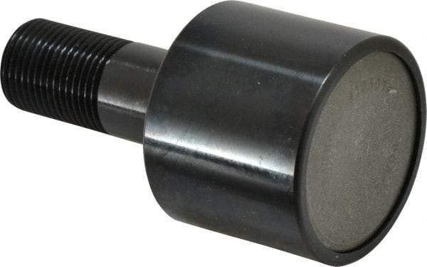 Accurate Bushing - 2" Roller Diam x 1-11/16" Width, 7/8" Stud Diam x 2" Length, Plain Load Roller - Steel, 1-1/8" Thread Length, 7/8-14 Thread, 3,490 Lb Dynamic Cap, 2,000 Lb Static Cap - Strong Tooling