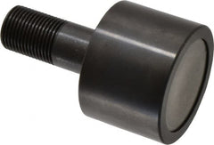 Accurate Bushing - 2-1/4" Roller Diam x 1-11/16" Width, 7/8" Stud Diam x 2" Length, Plain Load Roller - Steel, 1-1/8" Thread Length, 7/8-14 Thread, 3,490 Lb Dynamic Cap, 2,000 Lb Static Cap - Strong Tooling